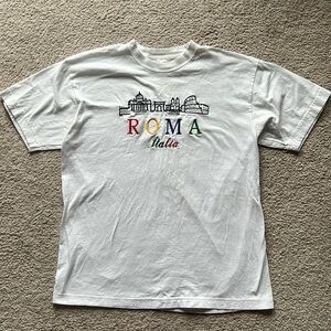 Roma Italia Embroidered T-shirt